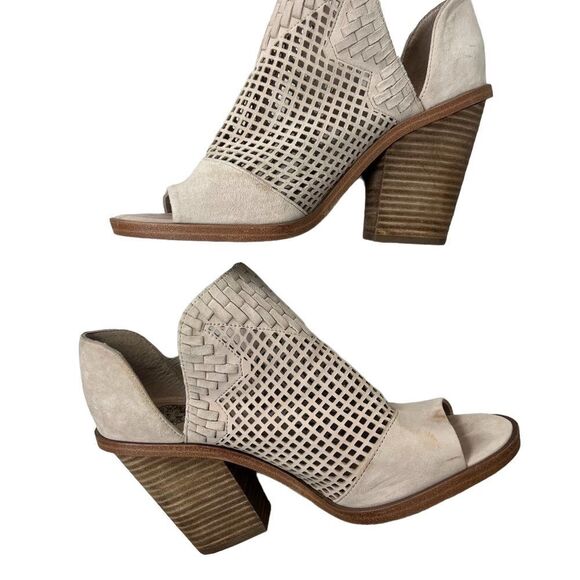 Vince Camuto Shoes - Vince Camuto Pink Suede Booties- size 8.5